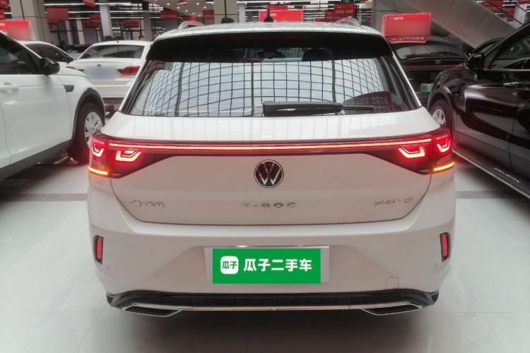 Used Volkswagen T-ROC 2023 300TSI DSG Two-Wheel-Drive Chen Guang Edition Rear
