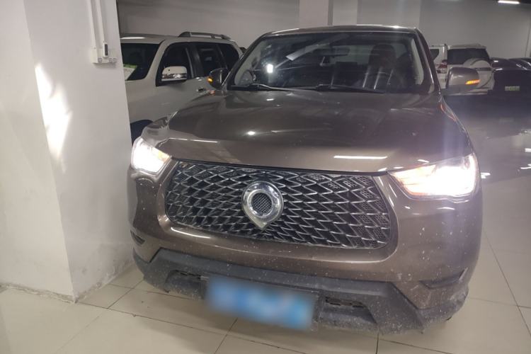 Used Great Wall Poer 2021 2.0T Commercial Version Automatic Diesel 4x4 Elite Long-Box GW4D20M