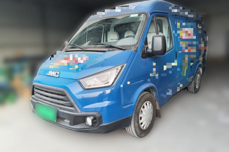 Used JMC Transit 2019 2.8T Commercial Version Short Wheelbase Mid-Roof 3-Seater China VI Standard JX493