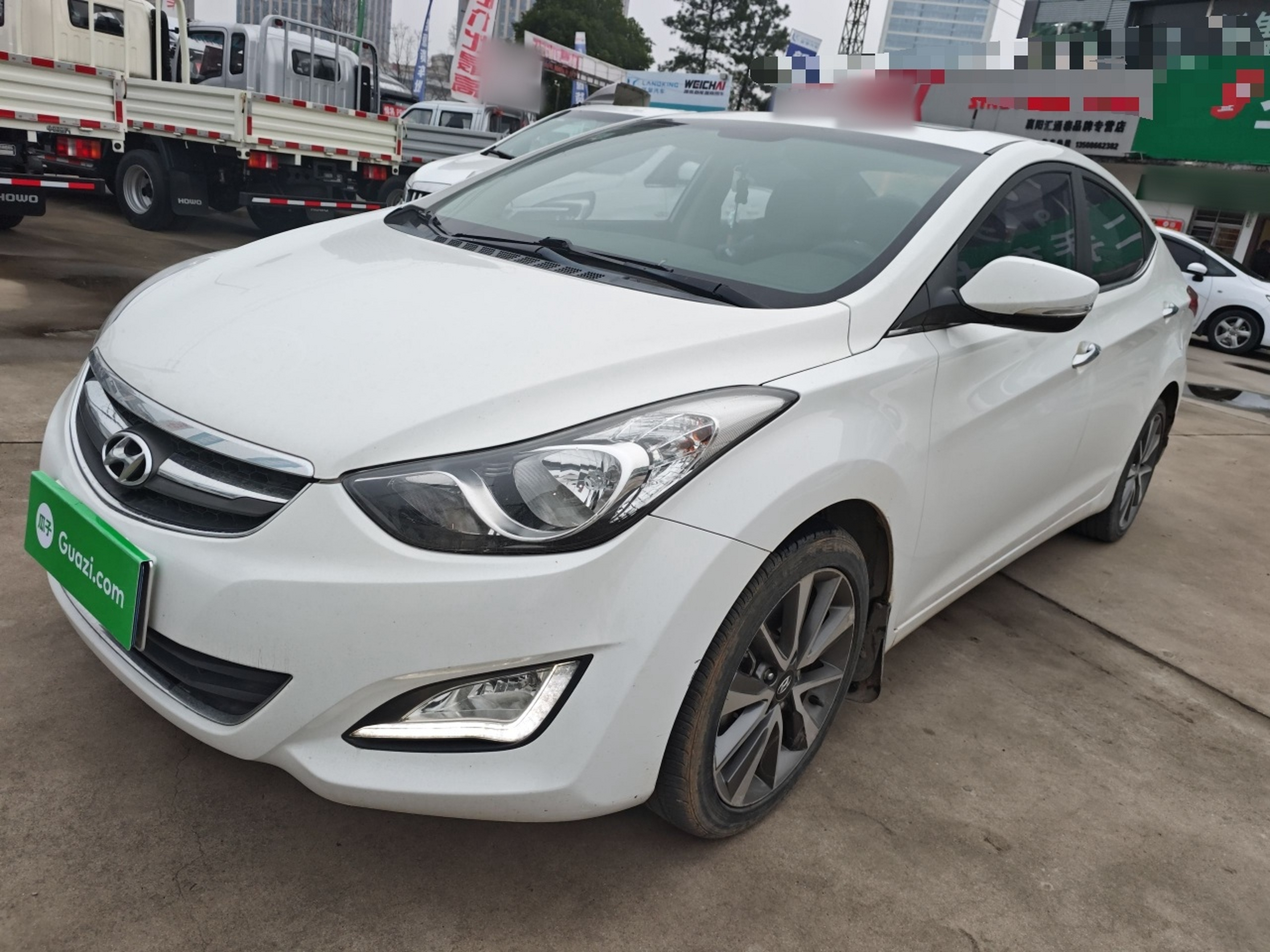 Parte inferior delantera