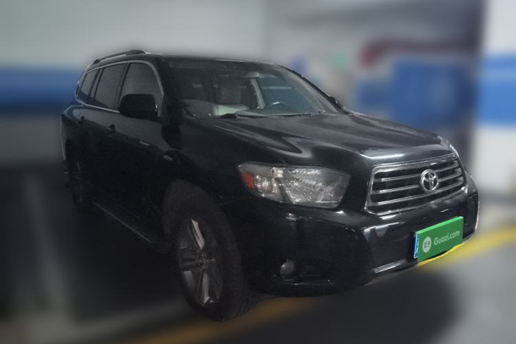 Used Toyota Highlander 2009 3.5L 4x4 7-Seater Luxury Edition with Navigation Front Right 45 Deg