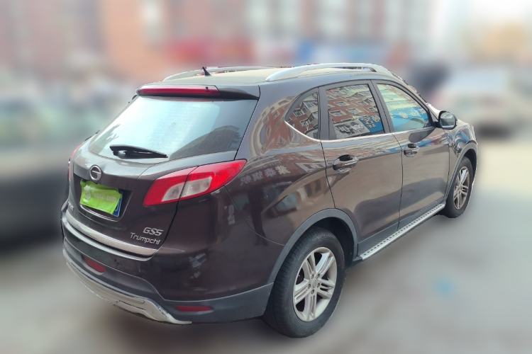 Used GAC Trumpchi GS5 2014 2.0L Automatic Two-Wheel Drive Anniversary Value Edition Rear Right 45 Deg