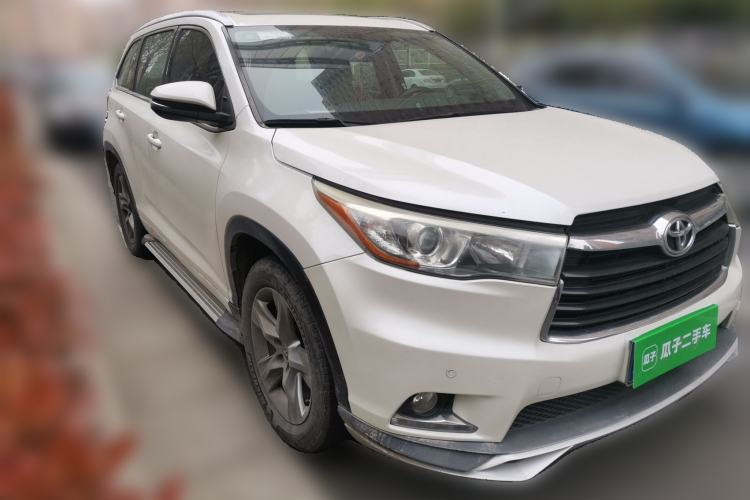 Used Toyota Highlander 2015 2.0T Four-Wheel Drive Luxury Navigation Version with 7 Seats
