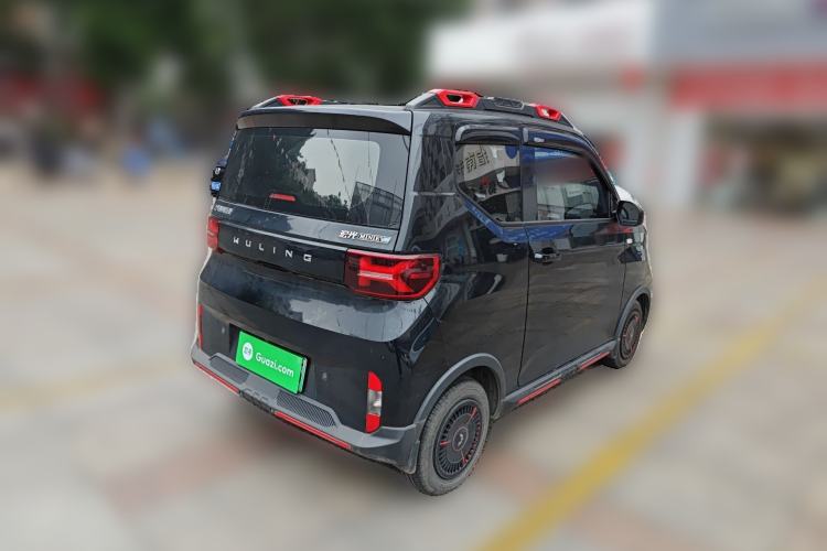 Used Wuling Hongguang MINIEV 2022 GAMEBOY 300km Enthusiast Model with Lithium Iron Phosphate Rear Right 45 Deg
