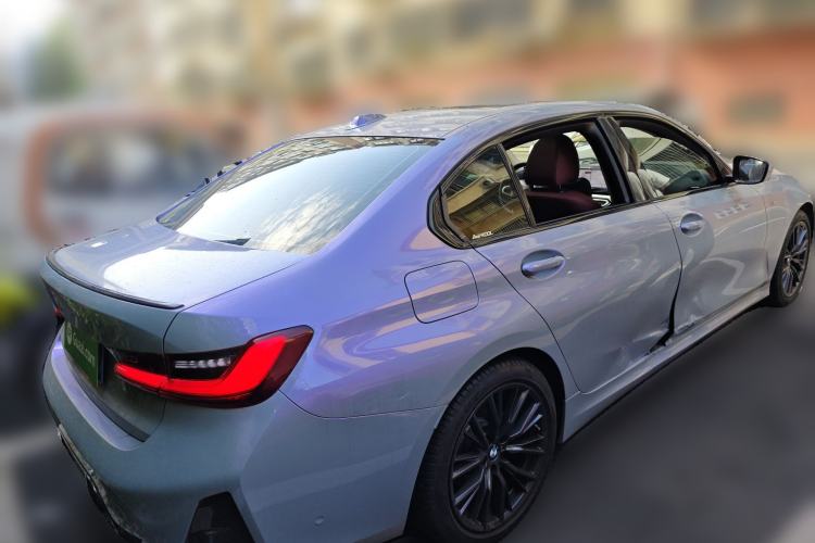 Used BMW 3 Series 2024 325Li M Sport Night Edition Package Rear Right 45 Deg