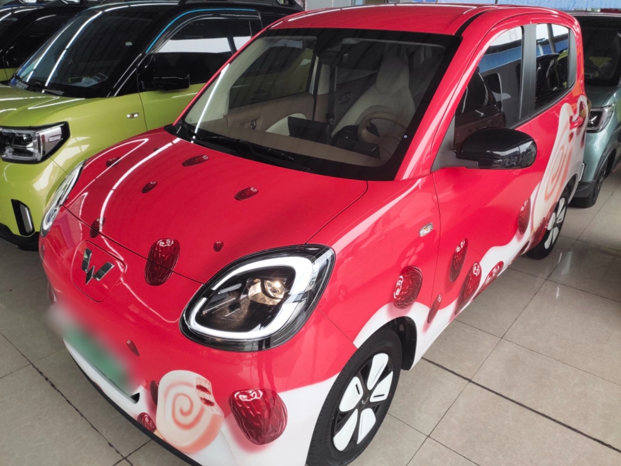 Parte inferior delantera