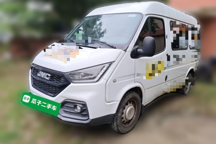 Used JMC Transit 2019 2.8T Commercial Version Short Wheelbase Mid-Roof 6-Seater China VI JX493