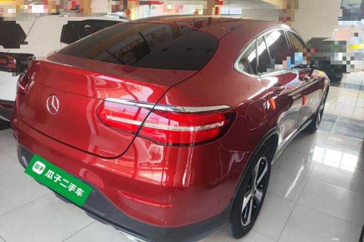 Used Mercedes-Benz GLC Coupe 2017 GLC 200 4MATIC Coupe SUV Rear Right 45 Deg