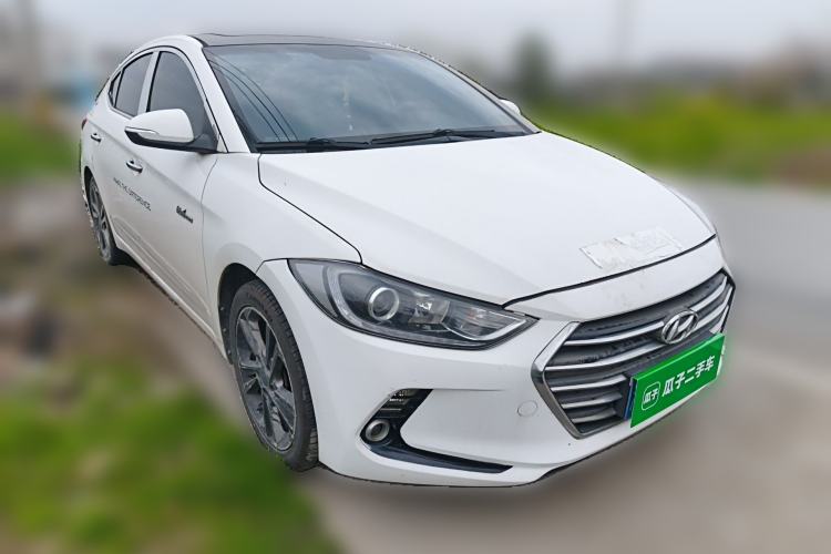 Used Hyundai Elantra (6th Generation / Lingdong) 2016 1.6L Automatic ZhiXuan – Elite Version Front Right 45 Deg