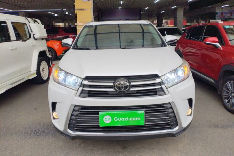 Used Toyota Highlander 2018 2.0T Four-Wheel Drive Prestige Version 7 Seats China V Emission Standard Front