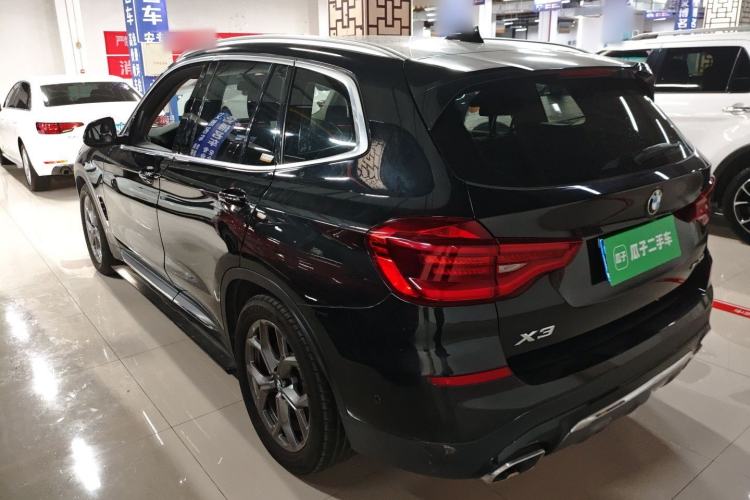 Used BMW X3 2021 xDrive28i Luxury Package Rear Left 45 Deg