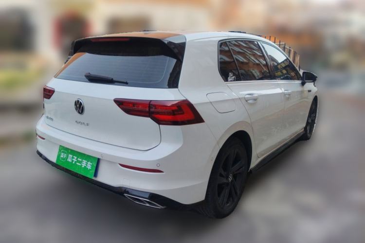 Used Volkswagen Golf 2021 280TSI DSG R-Line Rear Right 45 Deg