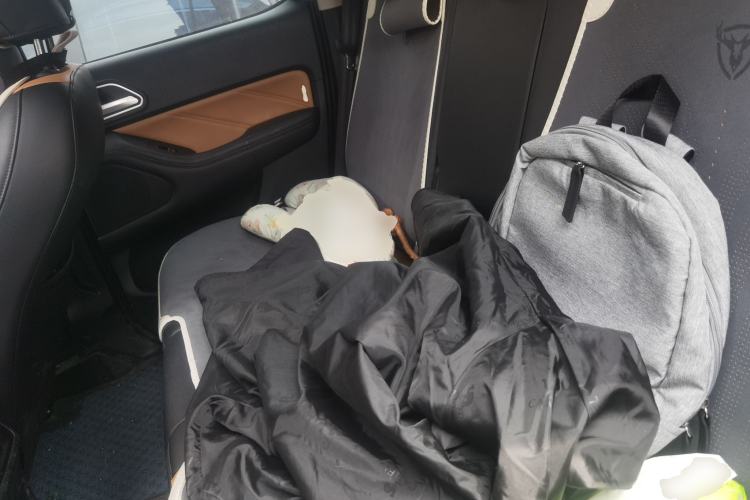 Used Great Wall Poer 2023 2.0T Passenger Version Automatic Diesel 4x4 Sporty GW4D20M Left Rear Seat