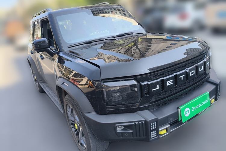 Used JETOUR Traveler C-DM 2024 C-DM 208KM Mountain & Wilderness Edition Front Right 45 Deg