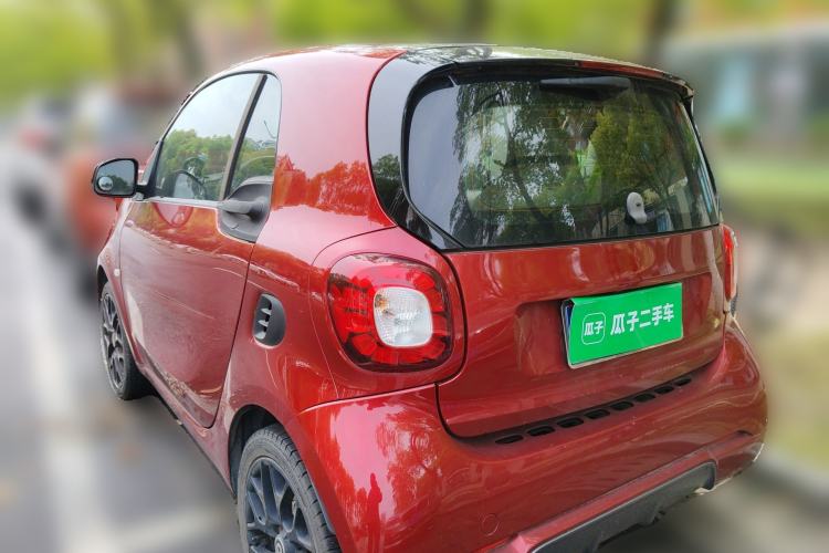 Used smart fortwo 2019 0.9T 66kW Red Instant Special Edition China VI Rear Left 45 Deg