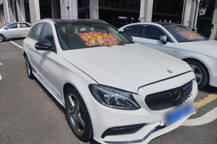 Used Mercedes-Benz C-Class 2015 C 200 station wagon Exterior 1