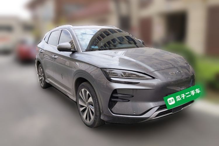 Used BYD Song PLUS New Energy 2023 Champion Edition EV 520KM Prestige Model Front Right 45 Deg