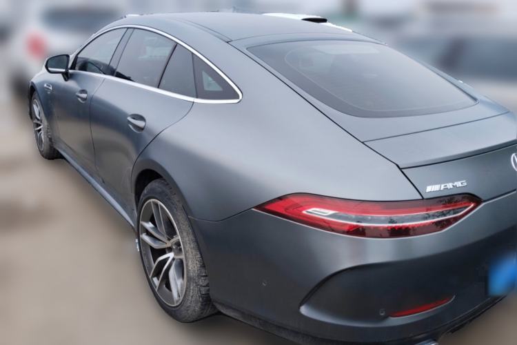 Used Mercedes-Benz AMG GT 2019 AMG GT 50 four-door sports car Rear Left 45 Deg
