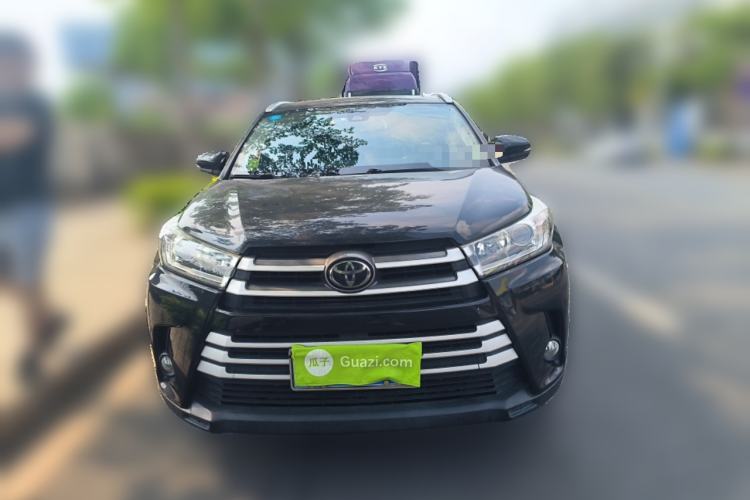 Used Toyota Highlander 2018 2.0T Four-Wheel Drive Luxury Edition 7 Seats China V Emission Standard Front