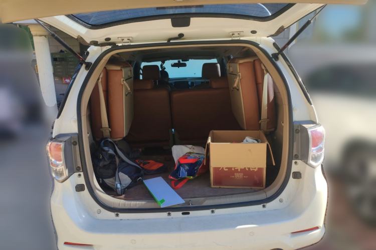 Used Toyota Fortuner  Trunk