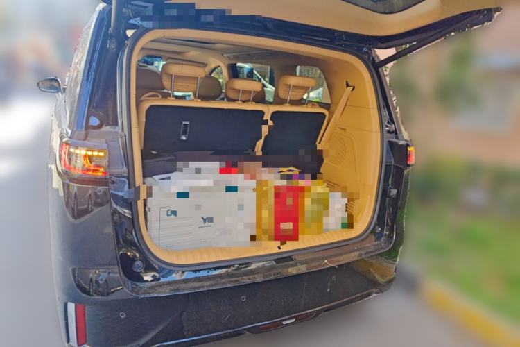 Used VOYAH Dream 2025 PHEV Four-Wheel Drive Excellence Kunpeng Edition Trunk