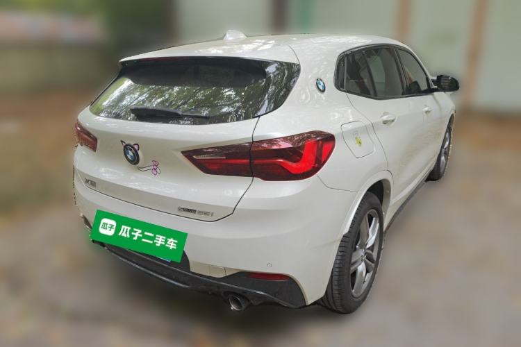 Used BMW X2 2023 sDrive25i M Sport Night Edition Rear Right 45 Deg