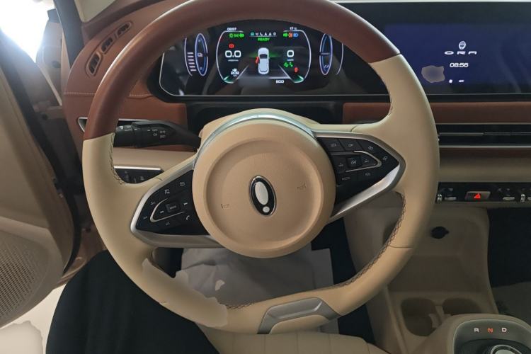 Used ORA Good Cat 2021 400km Standard Range Athena Edition Lithium Iron Phosphate Steering Wheel