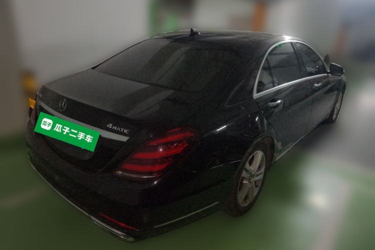 Used Mercedes-Benz S-Class 2019 S 350 L Executive Edition Rear Right 45 Deg