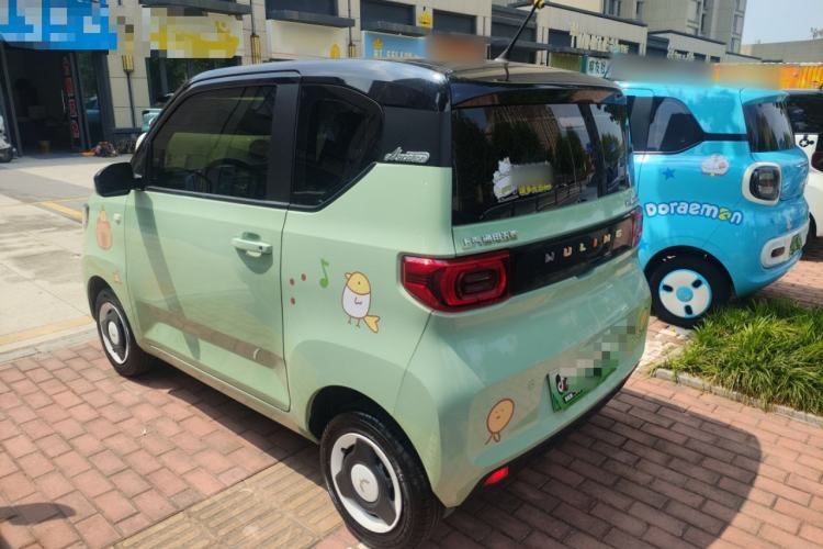 Used Wuling Hongguang MINIEV 2022 Macaron Premium Model – Lithium Iron Phosphate Rear Left 45 Deg