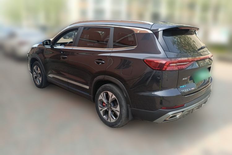 Used Chery Tiggo 8 PRO New Energy 2023 Champion Edition 1.5T 100km Glory Version Rear Left 45 Deg