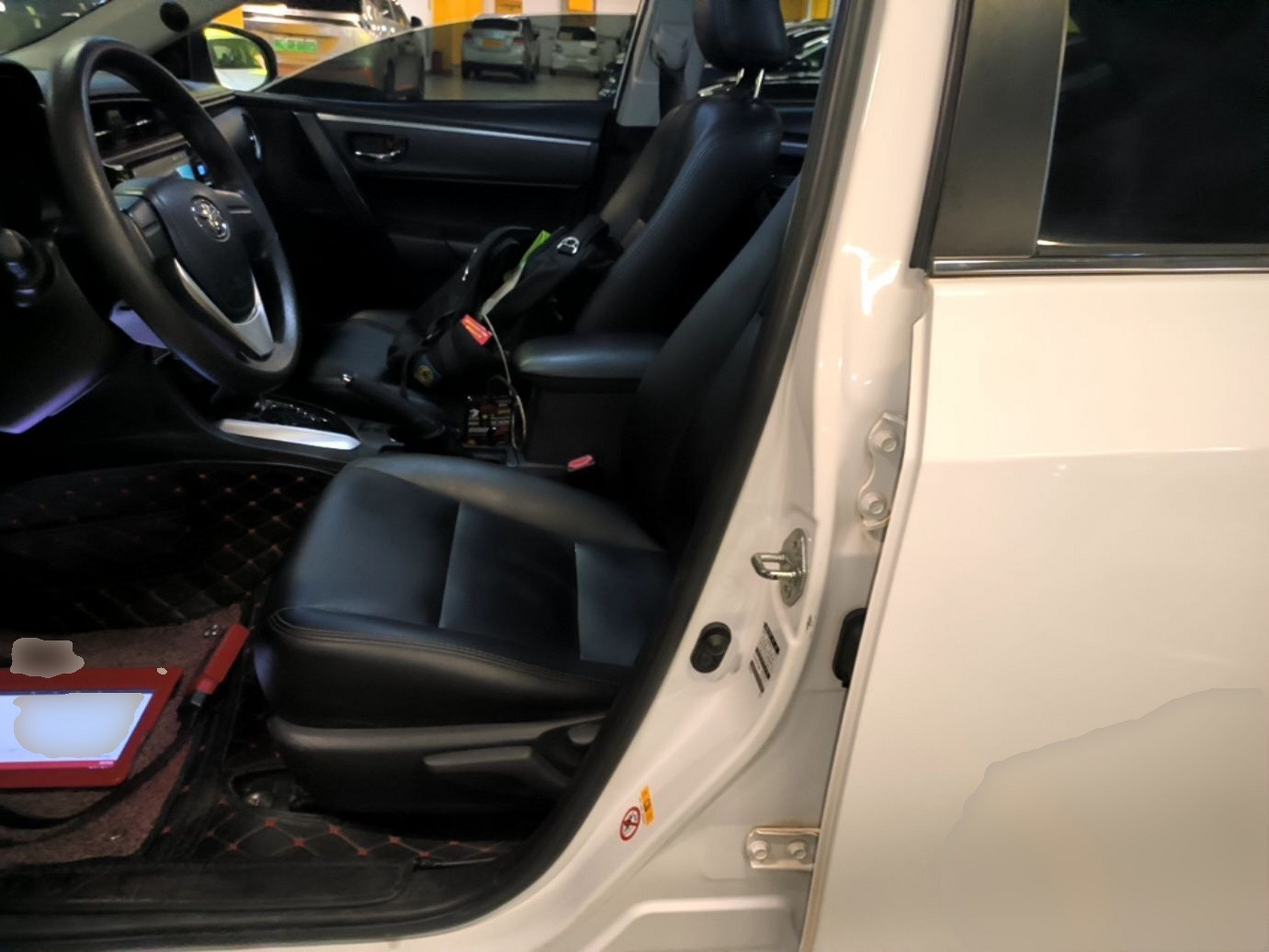 Avant de la voiture