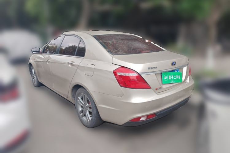 Used Geely Auto Emgrand 2017 Sedan Million Edition 1.3T Manual Top-Grade Version Rear Left 45 Deg