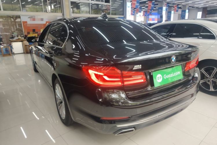 Used BMW 5 Series 2020 530Li Leading Edition Luxury Package Rear Left 45 Deg