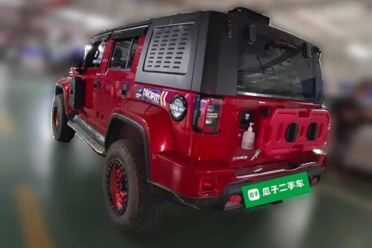 Used BAIC Off-Road BJ40 2019 2.0T Automatic Four-Wheel Drive Urban Hunter Edition Premium Model China V Emission Standard Rear Left 45 Deg