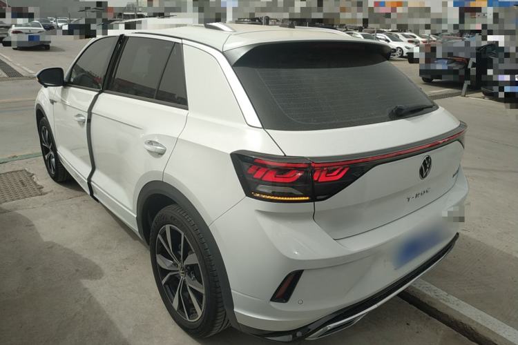 Used Volkswagen T-ROC 2023 300TSI DSG Two-Wheel-Drive Chen Guang Edition Rear Left 45 Deg
