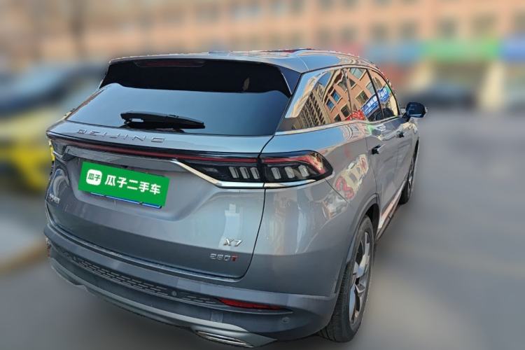 Used BAIC Beijing X7 2020 1.5TD DCT Leading Edition Rear Right 45 Deg