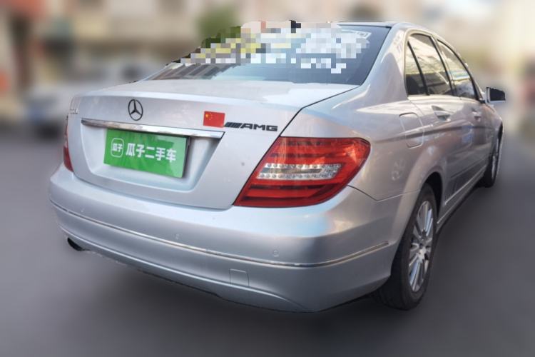 Used Mercedes-Benz C-Class 2011 C 200 CGI Elegant Model Rear Right 45 Deg