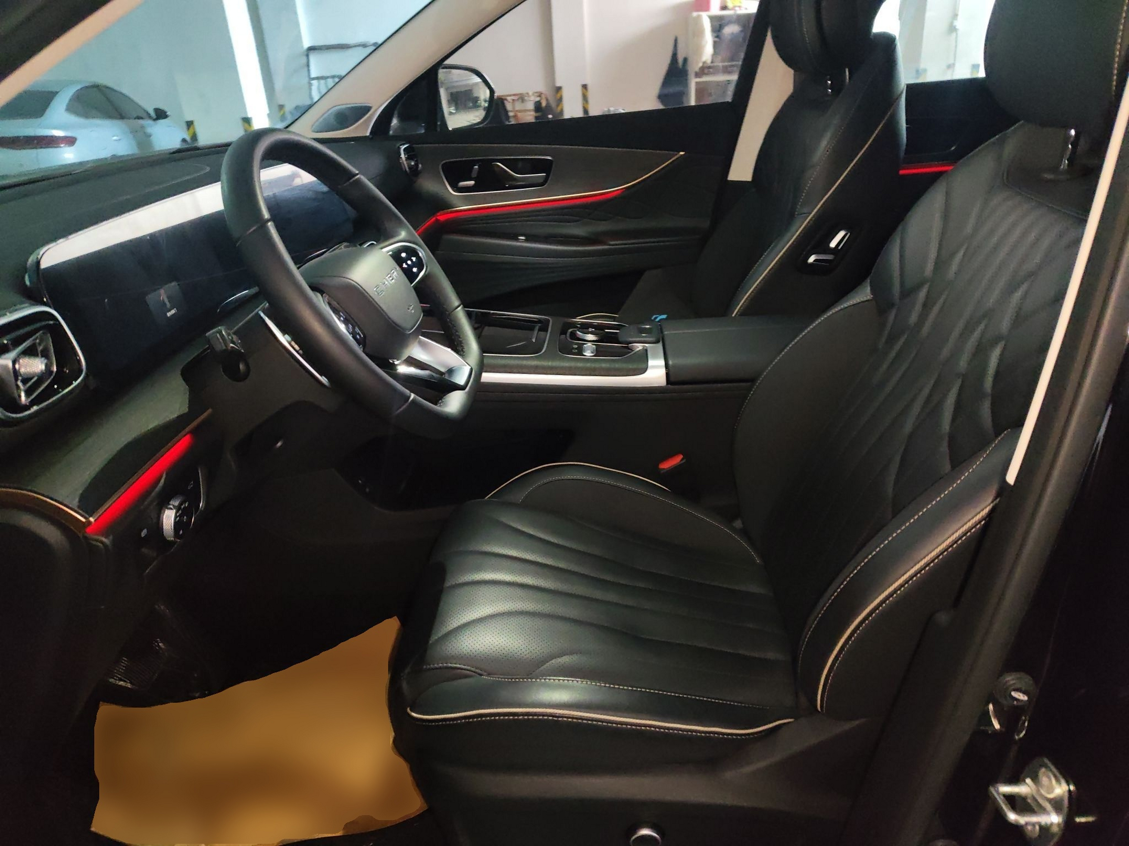 Avant de la voiture