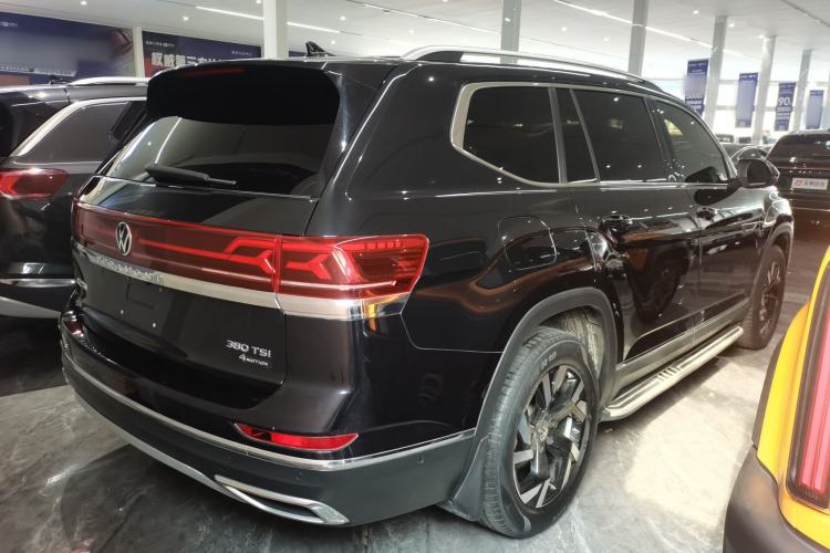 Used Volkswagen Teramont 2022 380TSI Four-Wheel Drive Luxury Edition Rear Right 45 Deg