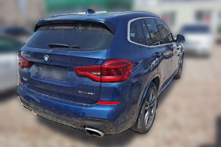 Used BMW X3 2020 xDrive28i M Sport Package Rear Right 45 Deg