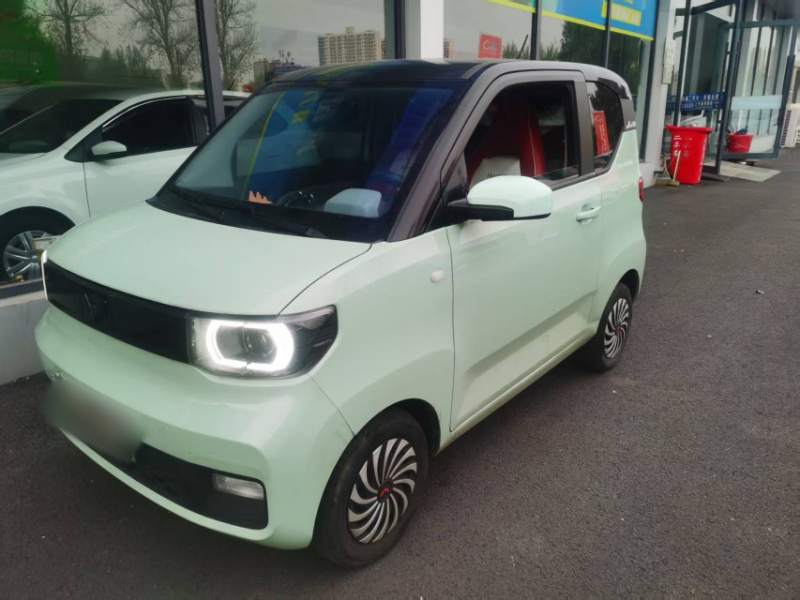Used Wuling Hongguang MINIEV 2021 Macaron Sandwich Model 170 km Lithium Iron Phosphate — 1