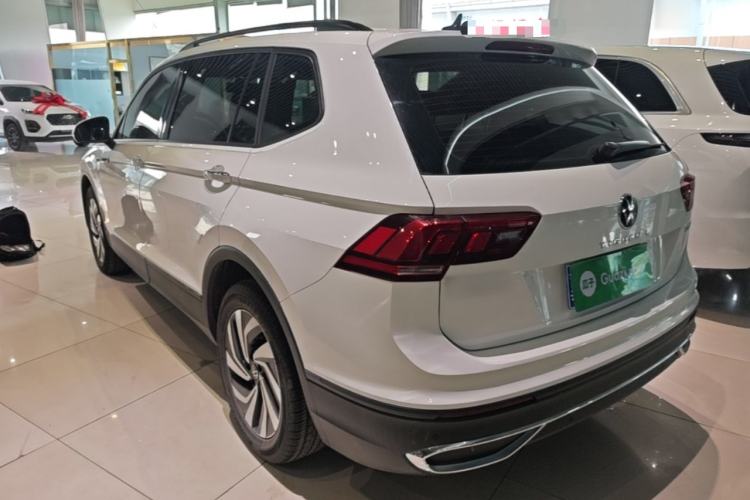 Used Volkswagen Tiguan L 2022 330TSI Automatic Two-Wheel Drive Comfort Edition Rear Left 45 Deg