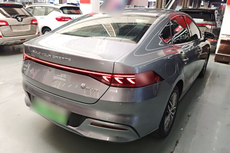 Used BYD Qin PLUS 2021 DM-i 55KM Flagship Model Rear Right 45 Deg