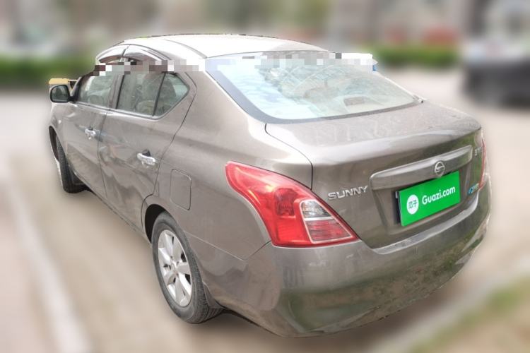 Used Nissan Sunny 2011 1.5XE CVT Comfort Edition Rear Left 45 Deg