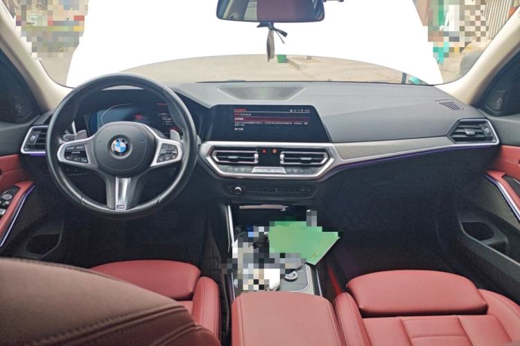 Used BMW 3 Series 2021 Second Facelift 325Li M Sport Night Edition Package Center Console