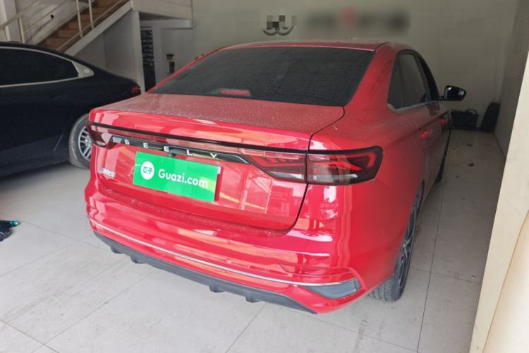 Used Geely Auto Emgrand 2022 4th Generation 1.5L CVT Flagship Model Rear Right 45 Deg