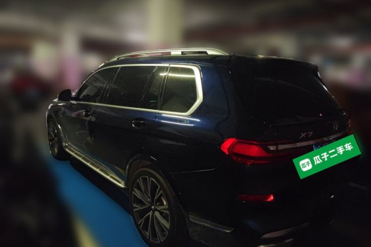 Used BMW X7 2022 xDrive40i Executive M Sport Package Rear Left 45 Deg