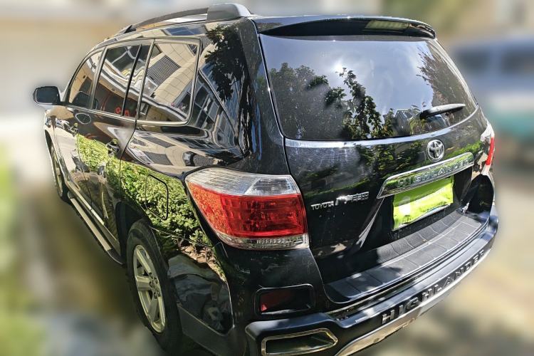 Used Toyota Highlander 2012 2.7L Two-Wheel Drive 7-Seater Elite Edition Rear Left 45 Deg