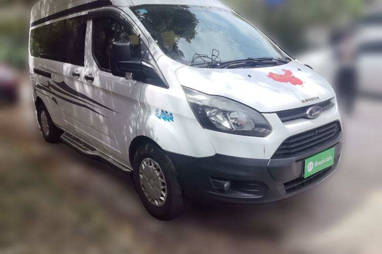 Used Ford Transit 2017 2.0T Diesel Multi-Purpose Commercial Vehicle Mid-Drive Mid-Roof China IV Standard