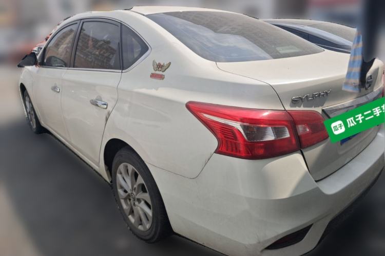 Used Nissan Sylphy 2019 1.6XV CVT Smart Connect Luxury Edition China V Standard Rear Left 45 Deg